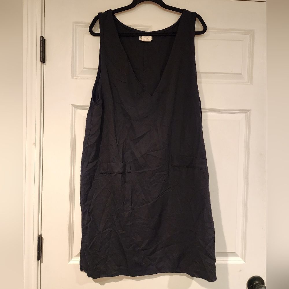 Kathie Lee vintage black sleeveless dress Size 14